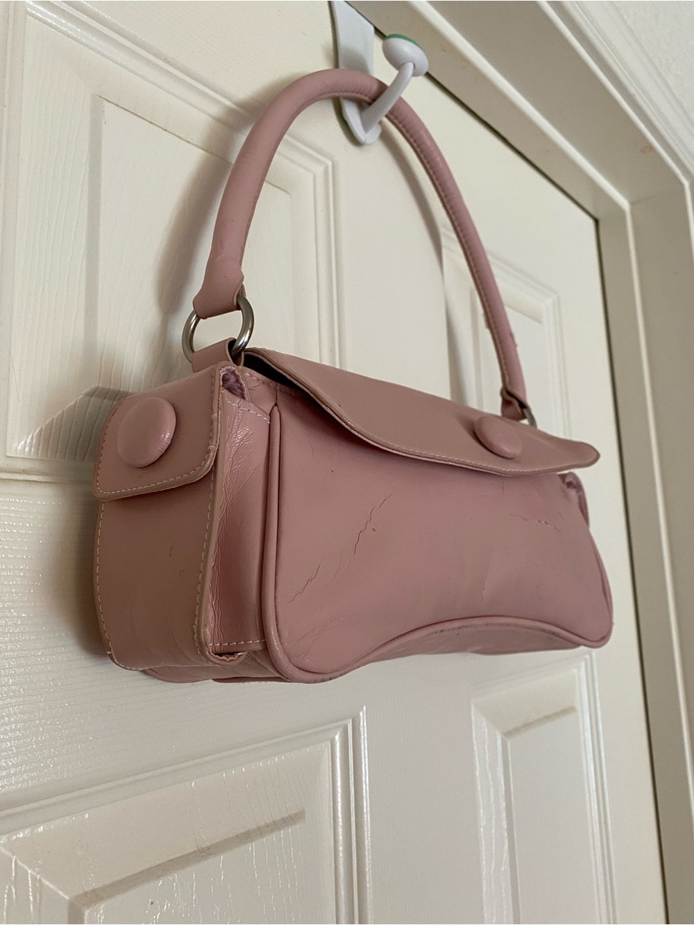 Pink Women's Shoulder Bag - Stylish Everyday Purse